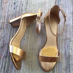 Nine West Sandals Womens 9 Pruce Rose Gold
